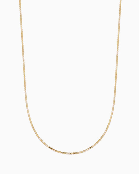 Anchor Chain Necklace | Yellow Gold