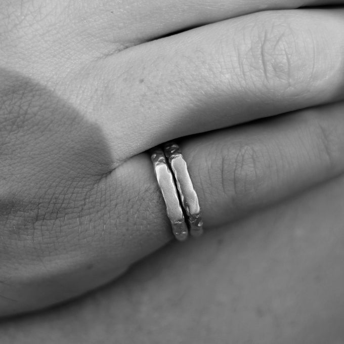 Custom Kindred Ring (Stones & Engraving) | Rose Gold