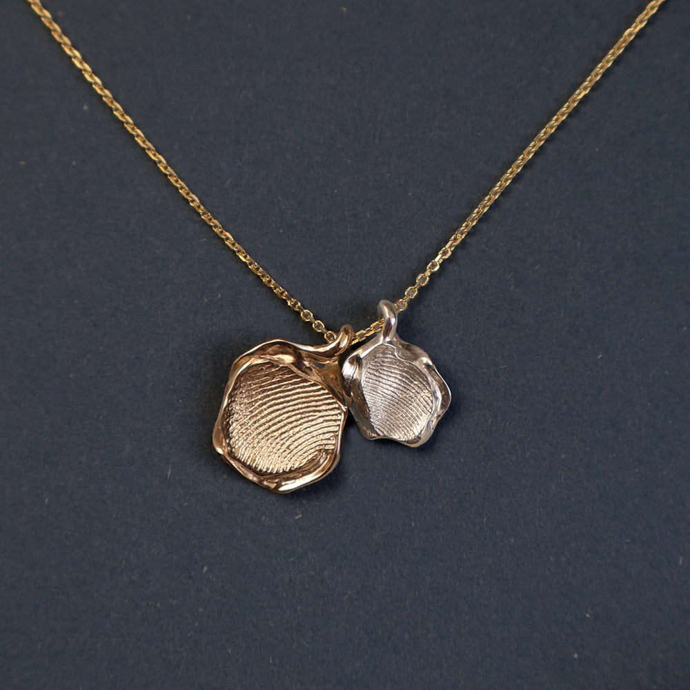 Impression™ Wave Pendant | Yellow Gold