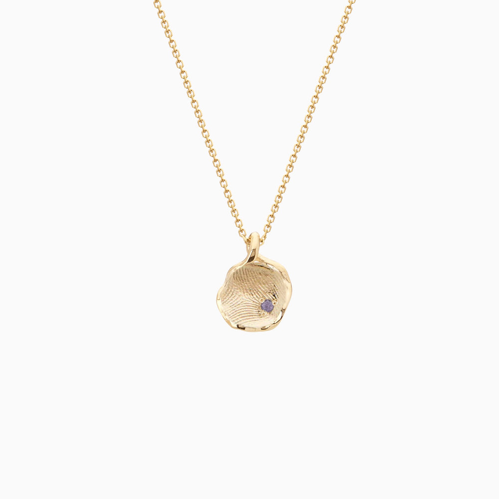 Impression™ Wave Pendant | Yellow Gold