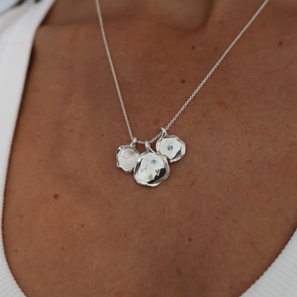 Impression™ Wave Pendant | Silver