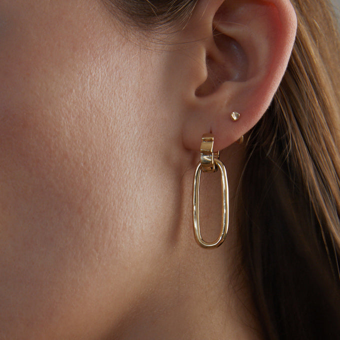 Vault Trim Hoops | Gold | Ready To Ship