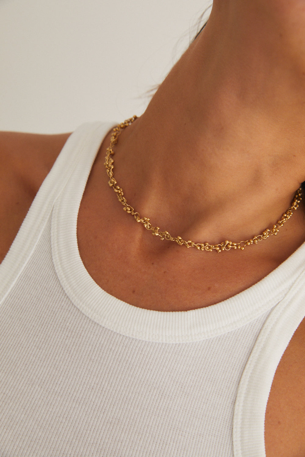 Cherrie Necklace | Gold