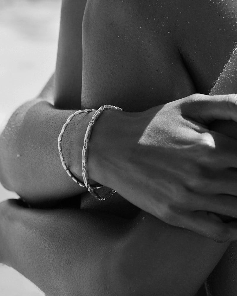 Hammered Bracelet | Yellow Gold