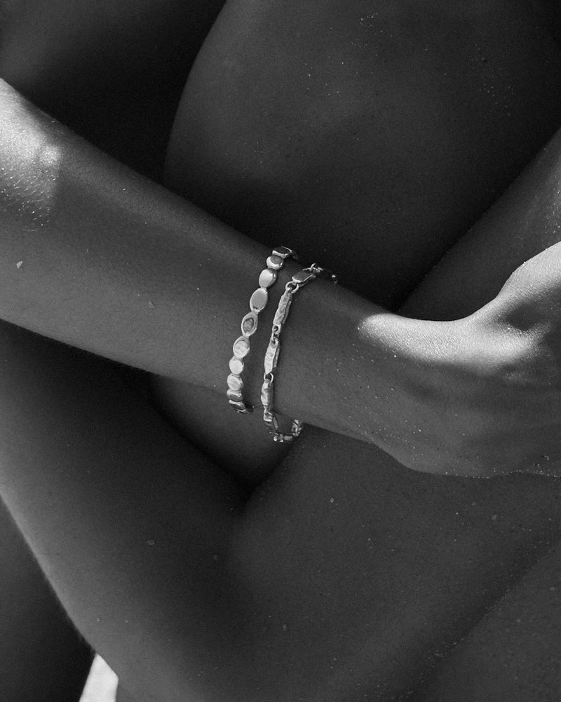 Hammered Bracelet | Yellow Gold