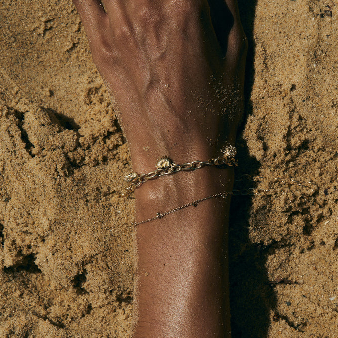 Cherrie Chain Bracelet | Gold