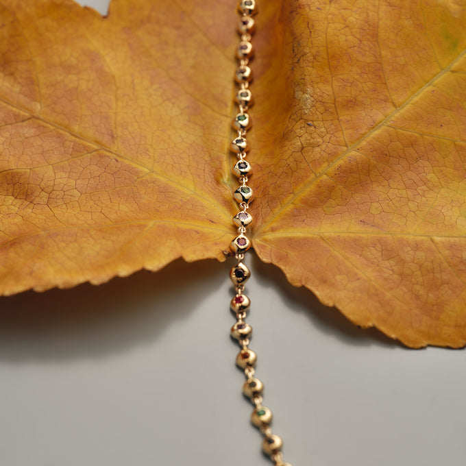 Collective Stone Bracelet | Yellow Gold