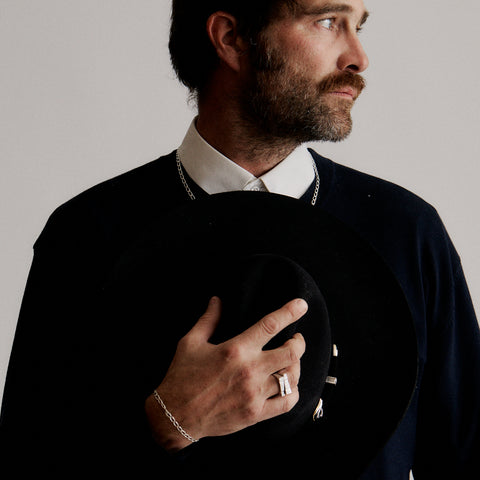 Veil Stone Ring | Silver