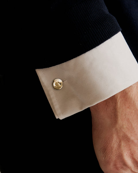 Signature Custom Cufflinks | Solid Yellow Gold
