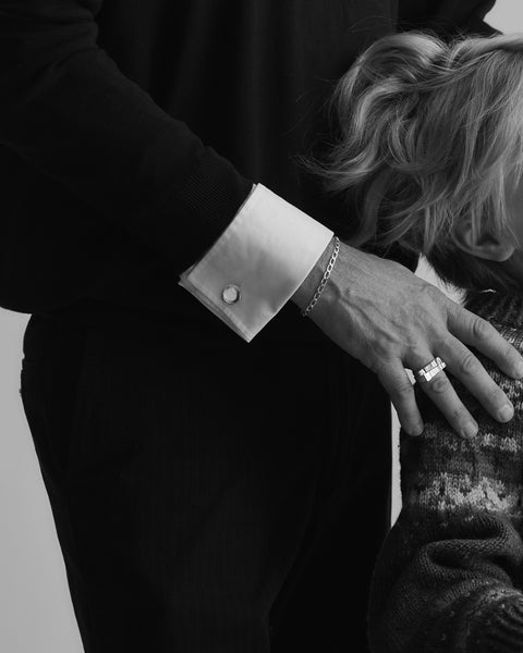 Signature Custom Cufflinks | Silver