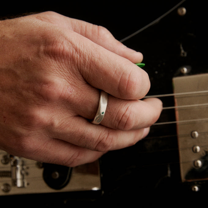 Swell Stone Ring | Silver