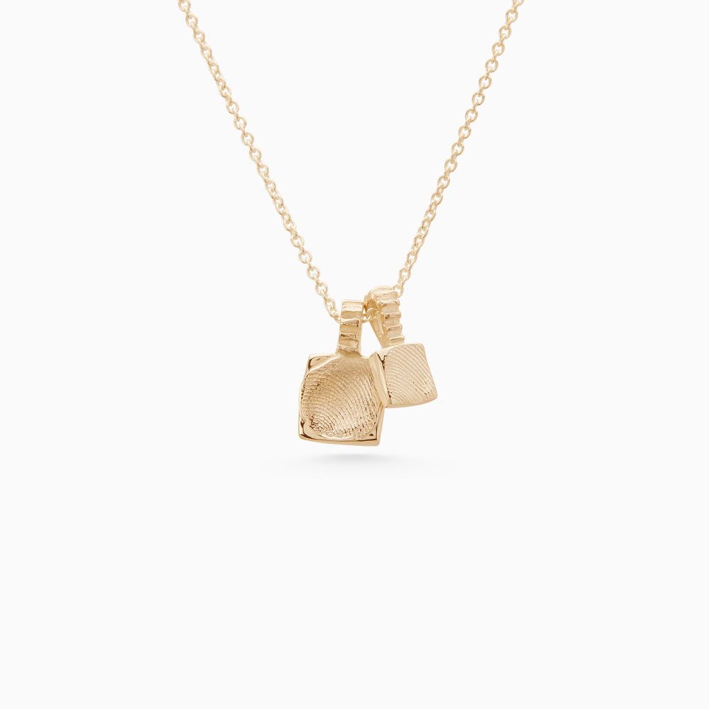 Impression™ Slate Pendant | Yellow Gold