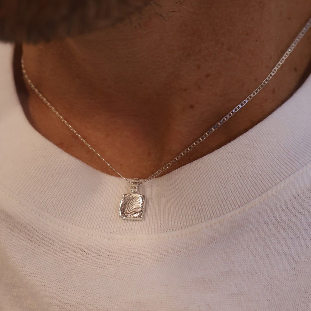 Flat Marine Chain | Sterling Silver