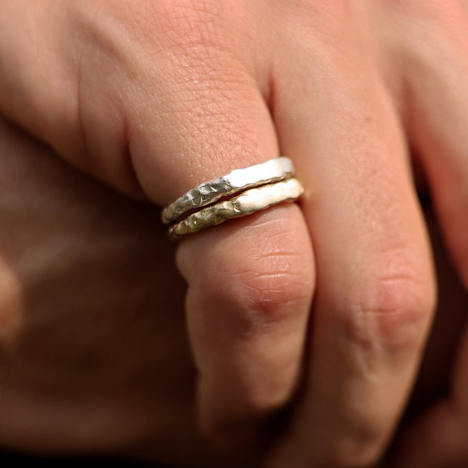 Engraved Kindred Ring | Silver