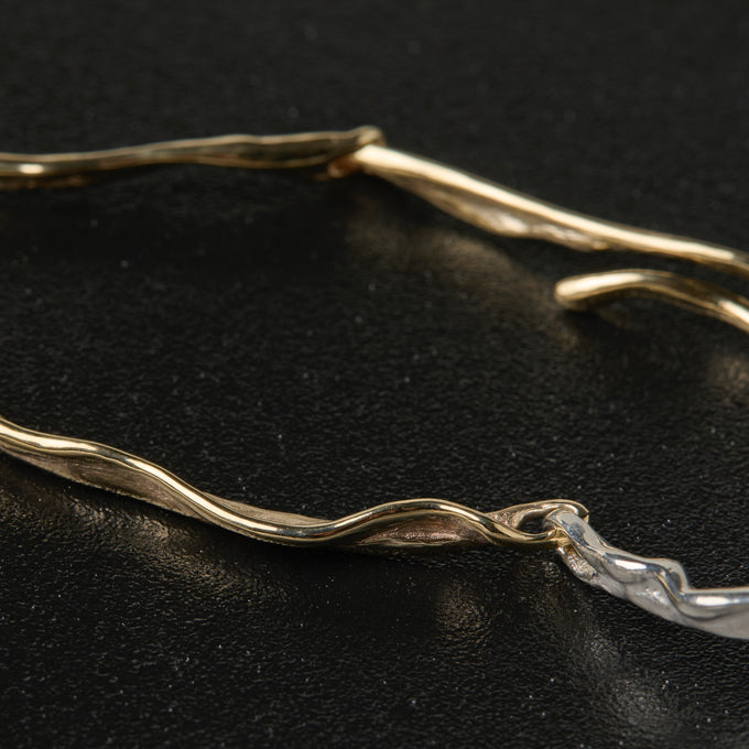 Sculpt Necklace | Yellow Gold
