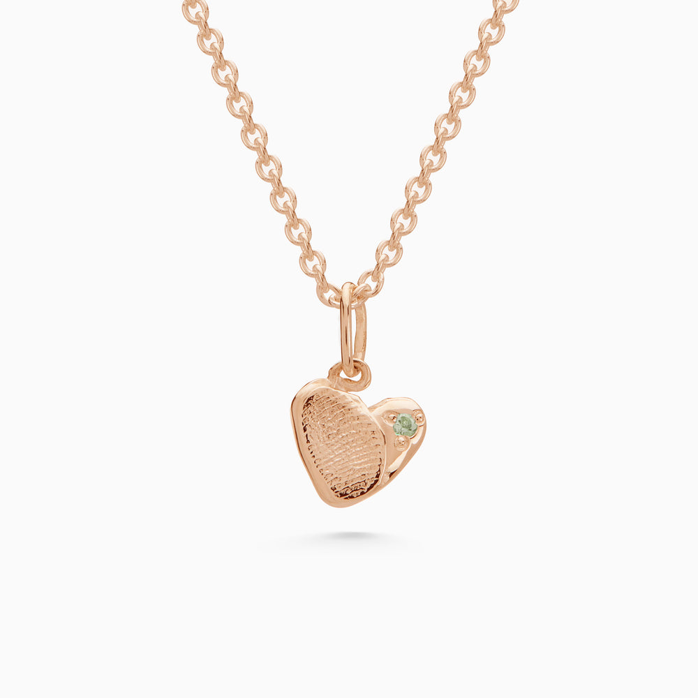 Impression™ Heart Pendant | Rose Gold