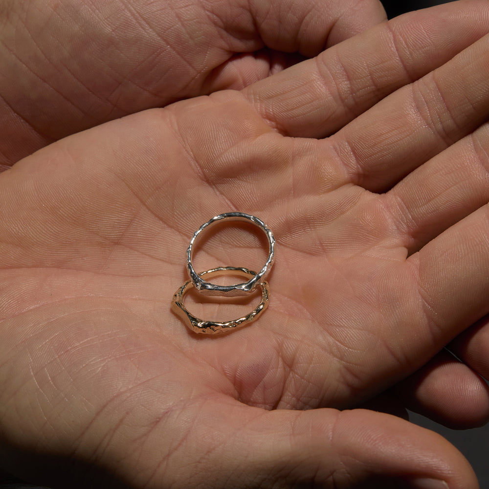 Engraved Kindred Ring | Silver