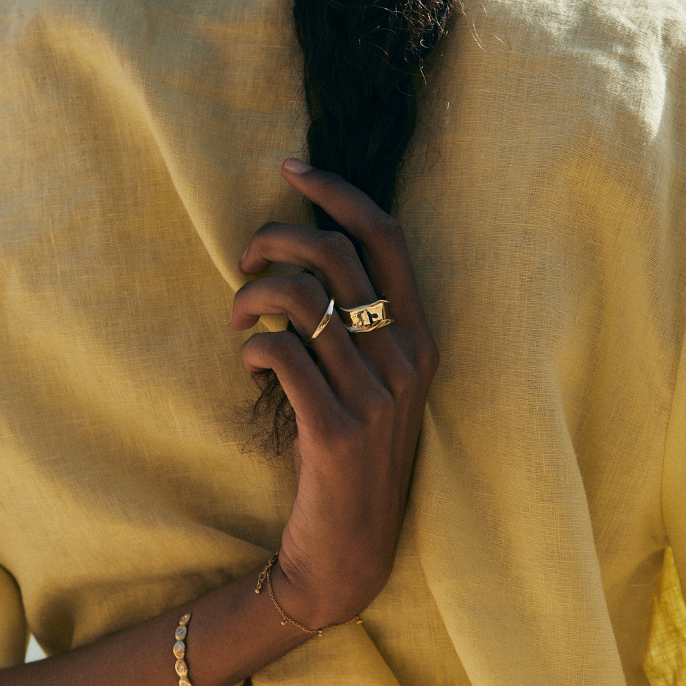 Flare Ring | Solid Gold
