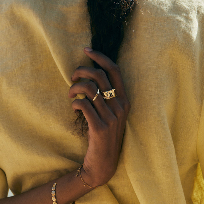 Flare Ring | Solid Gold