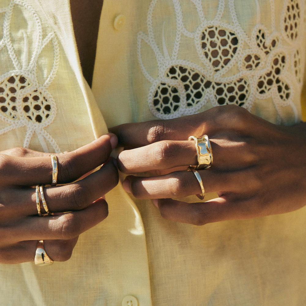 Flare Ring | Solid Gold