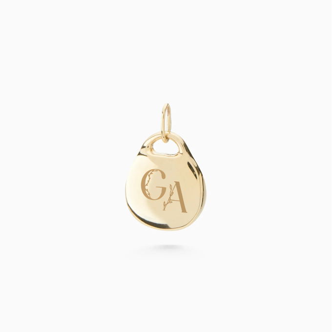 Round Pendant | Yellow Gold