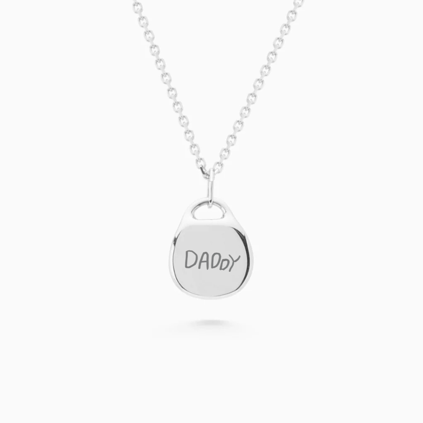 Round Pendant | Silver