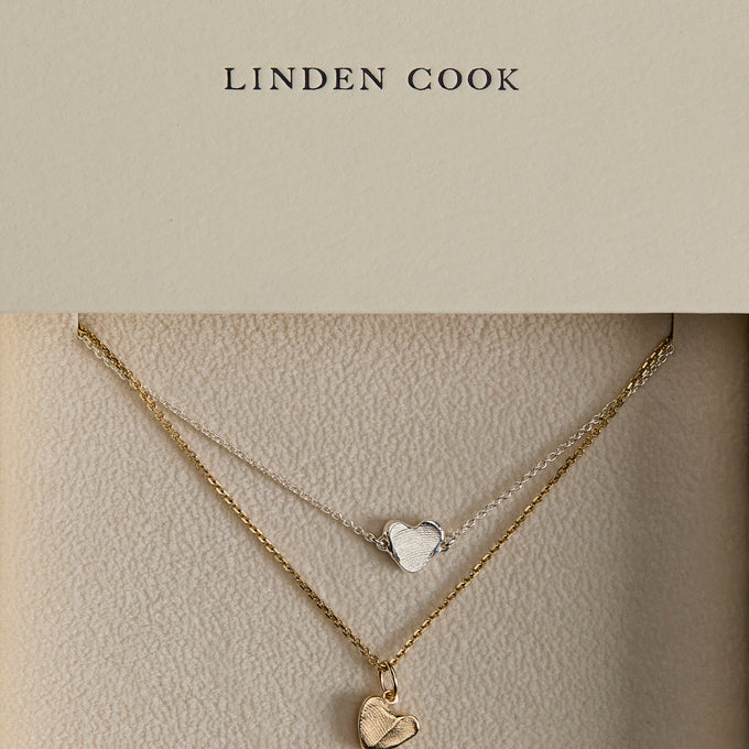Impression™ Heart Pendant | Yellow Gold