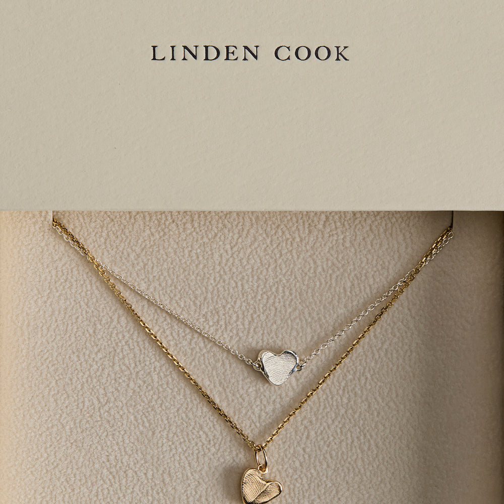 Impression™ Heart Bracelet | White Gold