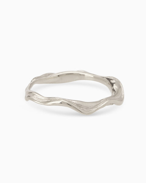 Delicate Sculpt Ring | Silver