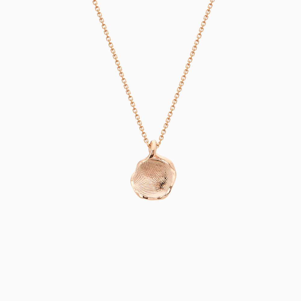 Impression™ Wave Pendant | Rose Gold
