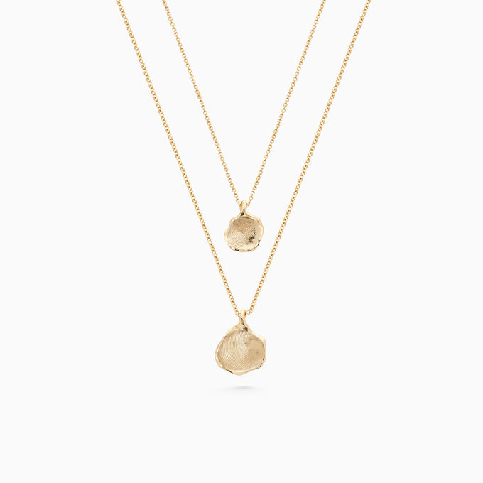 Impression™ Wave Pendant | Yellow Gold