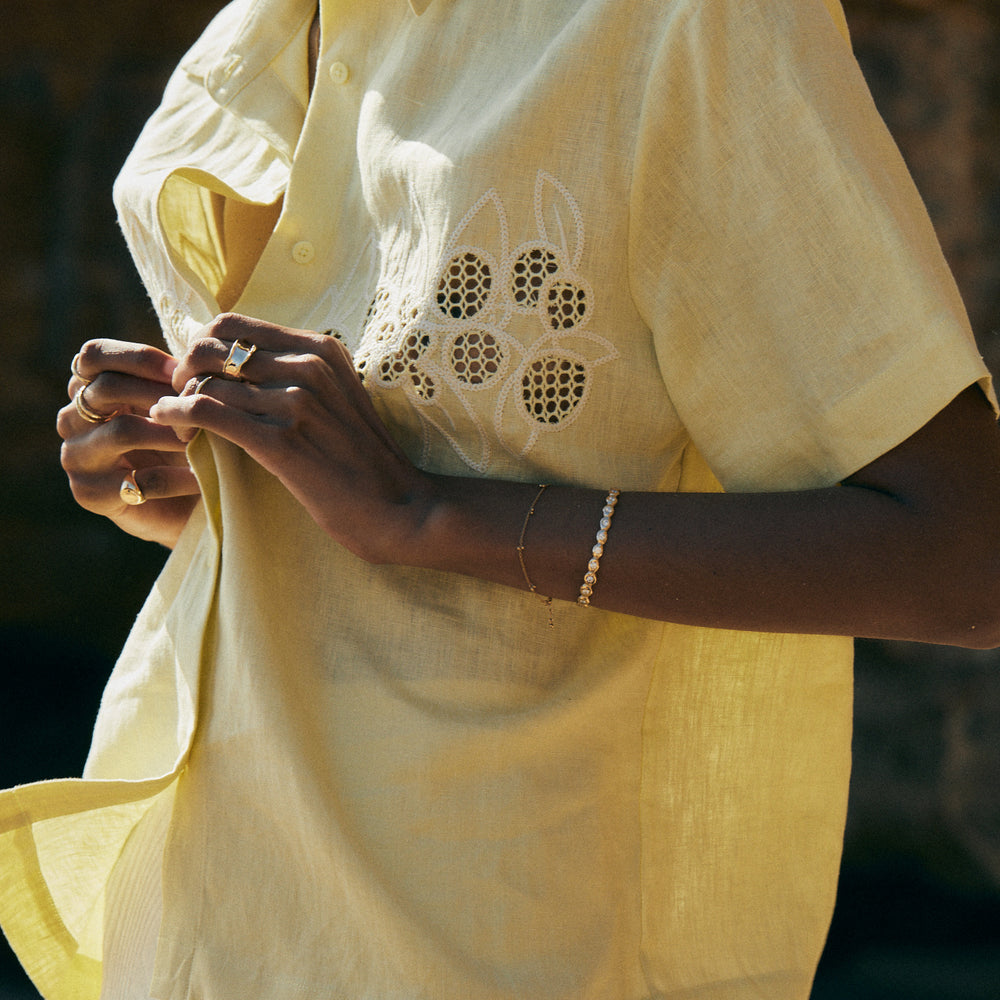 Cherrie Chain Bracelet | Gold