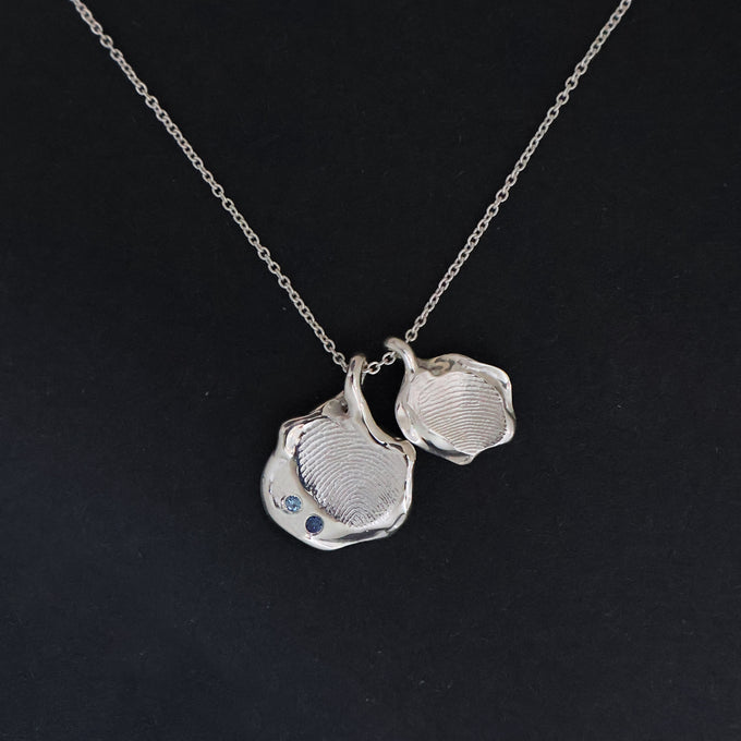 Impression™ Wave Pendant | Silver