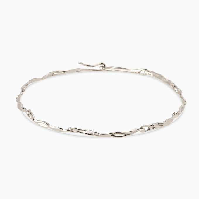 Sculpt Necklace | Silver