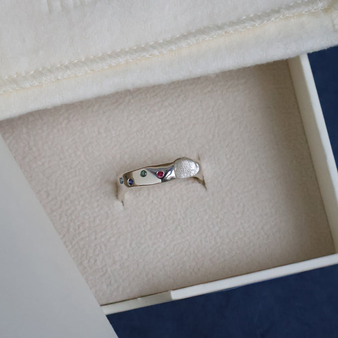 Impression™ Wave Ring | Silver
