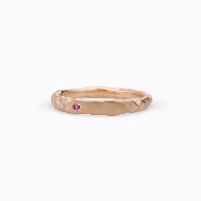 Custom Kindred Ring (Stones & Engraving) | Rose Gold