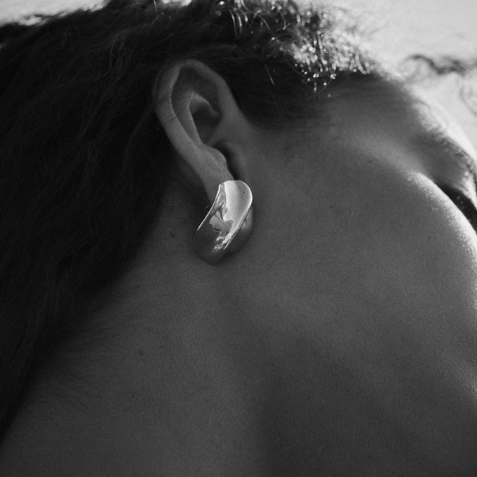 Flow Earrings | Silver