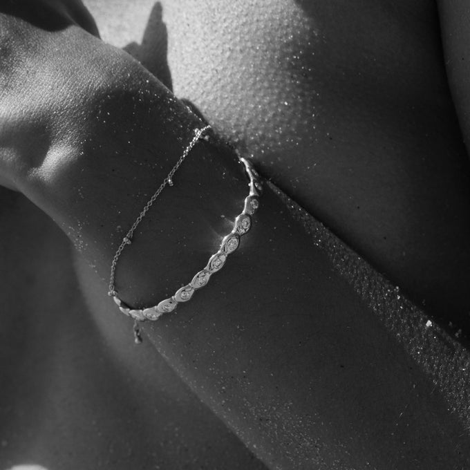 Cherrie Chain Bracelet | Silver