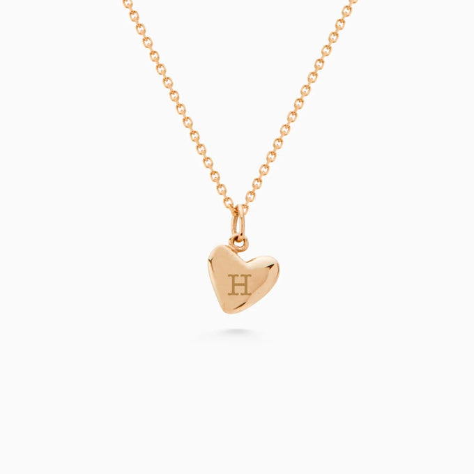 Impression™ Heart Pendant | Rose Gold