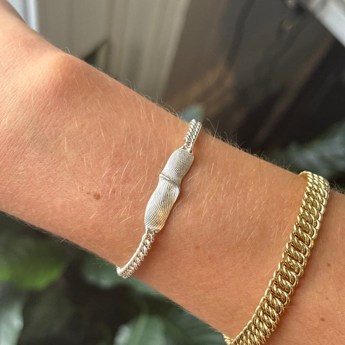 Impression™ Bar Bracelet | Silver