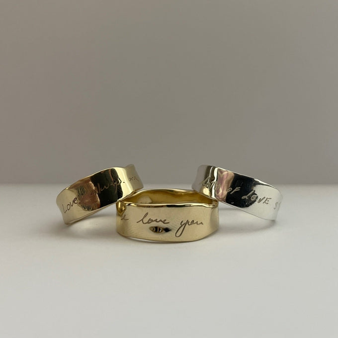 Signature Band Ring | Silver