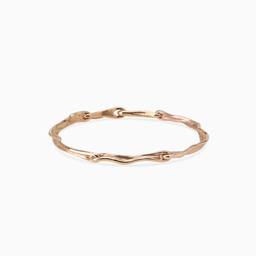 Sculpt Bracelet | Rose Gold