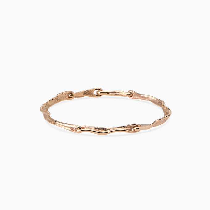 Sculpt Bracelet | Rose Gold