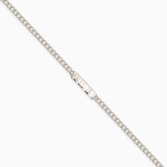 Anvil Tag Custom Bracelet | Silver