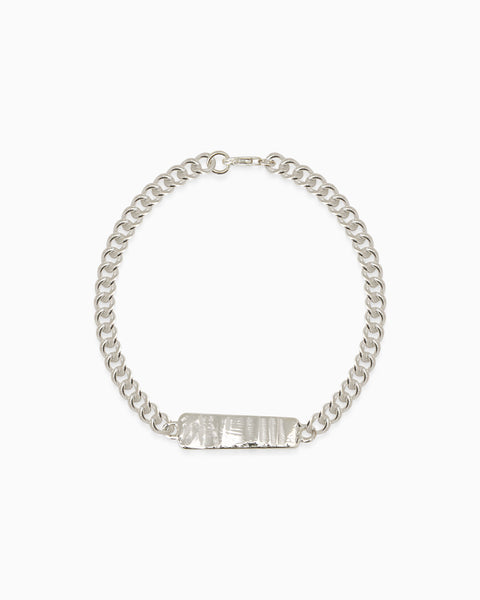 Anvil Tag Custom Bracelet | Silver