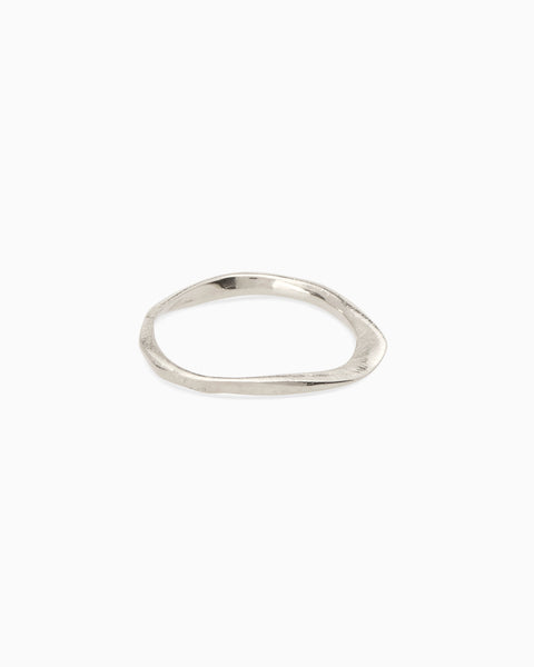 Organic Fine Apex Ring | Silver