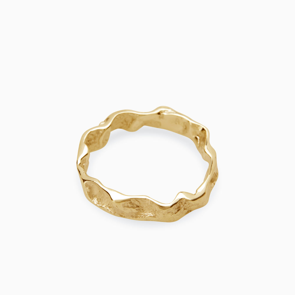 Arc Ring | Solid Gold