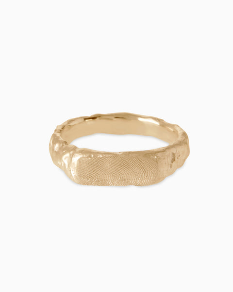 Impression™ Mason Signet Ring | Yellow Gold