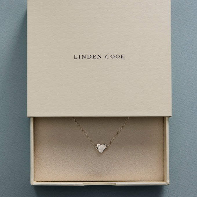 Impression™ Heart Bracelet | White Gold