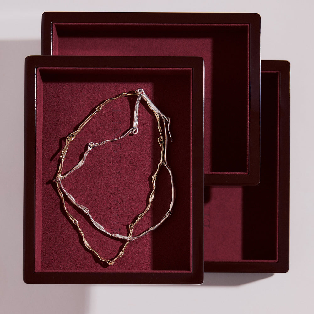 Sculpt Necklace | Silver